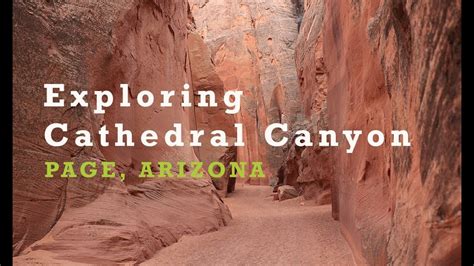 Cathedral Canyon Tour .